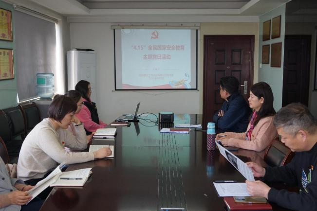 咨詢黨支部開展“4.15”全民國家安全教育主題黨日活動